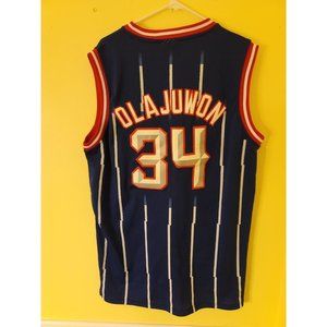 Adidas Hakeem Olajuwon Houston Rockets Jersey Hardwood Classics #34 Size XXL +2